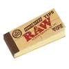 RAW Perforated Wide Filter Tips – Natural Hemp & Cotton