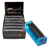 Plastic Cigarette Rolling Machine – Manual Roller for 80mm & 120mm, Size: 25x80, Color: Black
