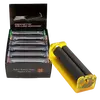 Plastic Cigarette Rolling Machine – Manual Roller for 80mm & 120mm, Size: 26x120, Color: Yellow