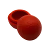 Black Leaf Silly Silicone Balls – Secure Your Concentrates, Color: Red, 2 image