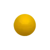Black Leaf Silly Silicone Balls – Secure Your Concentrates, Color: Yellow
