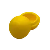 Black Leaf Silly Silicone Balls – Secure Your Concentrates, Color: Yellow, 2 image