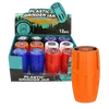 Plastic Herb Grinder Jar with Built-In Storage, Color: Orange