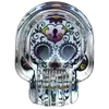 Glass Skull Ashtray (Different Prints), Color: Pink