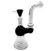 Black Leaf 180mm Compact Bong: Purity Meets Style