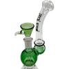 Black Leaf 190mm Compact Green Bong: Sleek and Durable, 4 image