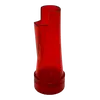 Гриндер и защитный кейс для зажигалки Clipper, Цвет: красный, изображение 2
