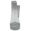 Clipper Lighter Holder with Built-In Grinder, Color: Transparent