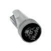 Clipper Lighter Holder with Built-In Grinder, Color: Transparent, 4 image