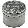 Металлический серебристый гриндер Greengo 4 части