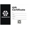 Headshop Georgia Gift Certificates – The Perfect Gift for Smoking Enthusiasts, Amount: 50, Color: White
