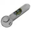Glass Pipe Rick and Morty 10 cm (Multi-colored), Color: Gray