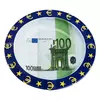 Metal Ashtray Lips or Euro, Size: 13х2 см, Color: Green