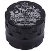 Черный металлический гриндер Super Skunk 63 мм