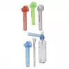 Bong-Pipe Top Puff (different colors), Color: Green, 3 image