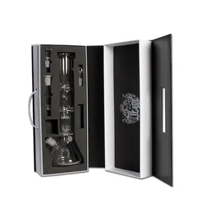 BL Boxed Bong with 6-Arm Percolator & Herb/Oil Bowl Included