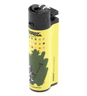 G-Rollz Banksy's Graffiti Lighter, Color: Green