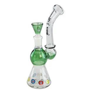 Compact Green Bong by Black Leaf 190mm