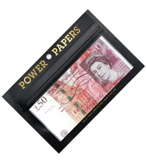 Pound Sterling Rolling Papers with Filter Tips by Power Papers