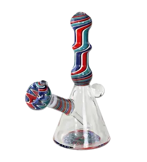 Mini bong with Unique Print 180mm