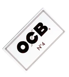 OCB White short N 4 Papers 36x69mm 100 pcs