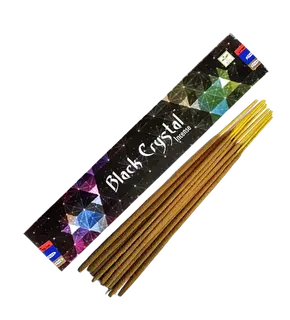 Satya Black Crystal Incense Sticks
