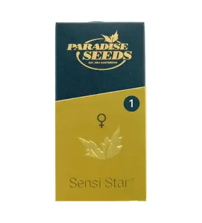 Sensi star საწყისი Paradise seeds ფემინიზებული, თესლის რაოდენობა: 1 თესლი