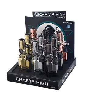 Зажигалка Master Pro 4x от Champ High (разные цвета), Цвет: серый