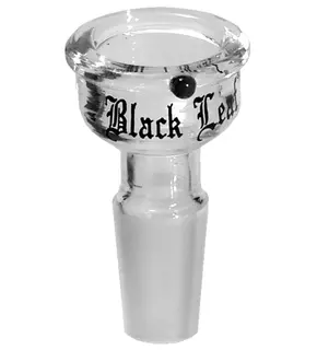 Bucket for Bongs and Bubblers Black Leaf E28 14.5mm