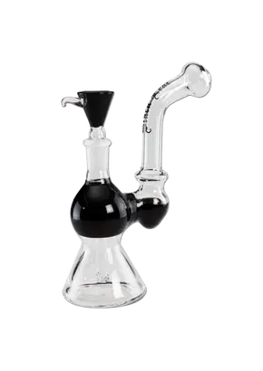 Compact Black Bong by Black Leaf 180mm