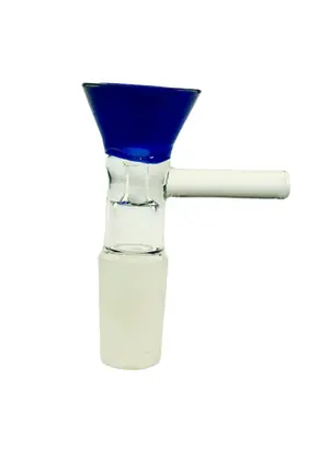 Glass Bowl 14,5 mm/18,8 mm - Color Variety (14.5, White), Bowl Joint Size: 14.5, Color: Blue