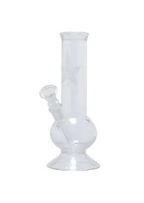 Leaf Glass Bong by Sand 21cm