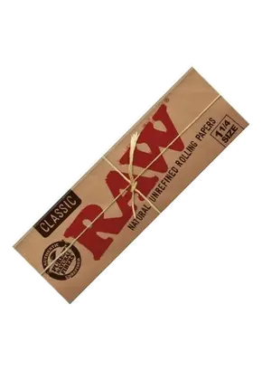 RAW Classic Papers 1¼ Size Rolling Papers, 50 pcs