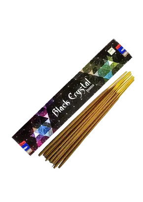 Satya Black Crystal Incense Sticks