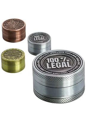 Amsterdam 420 Grinder 3-part 40 mm, Color: Silver