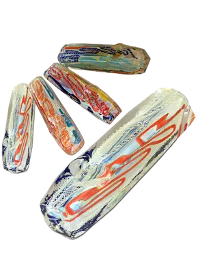 Shotgun Weave Run Pipe 11cm (Various Colors), Color: White