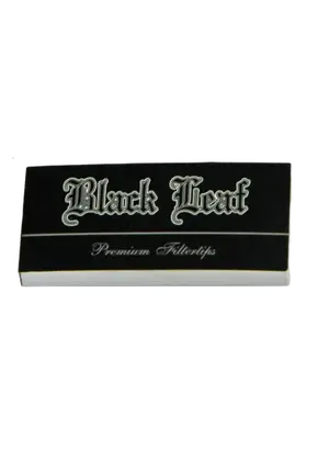 Black Leaf Filter Tips wide 35 pcs