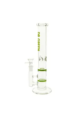 Dr.Green Straight Glass Bong with Double Percolator