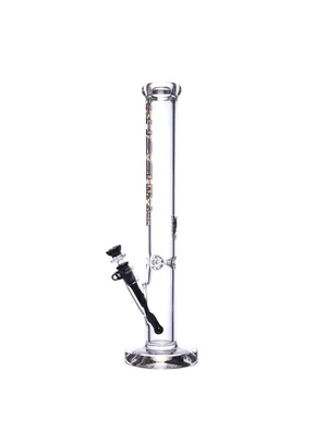 Glass Bong Phoenix Star Tower Black 7 mm