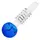 Стеклянная трубка Lollipop 12 cm (разные цвета), Цвет: синий