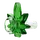 Hemp Leaf Borosilicate Glass Bowl for the Ultimate Smoking Experience, Color: Green