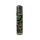 Clipper Mini Lighter with Green Leaves Design – Refillable & Wind-Resistant, Color: Black