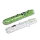 Трубка Gold Shotgun Pipe от Black Leaf – прочная и стильная, Длина: 15, Цвет: зелёный