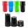 Versatile Storage Container with Built-In Herb Grinder, Color: Black