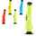 Amsterdam Grip Bong 32 см – прочный, стильный акриловый бонг, Разъём входа в бонг: 10, Цвет: жёлтый