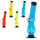 Amsterdam Grip Bong 32 см – прочный, стильный акриловый бонг, Разъём входа в бонг: 10, Цвет: синий