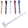 12cm Bamboo-Style Metal Pipe in Various Colors, Color: Silver