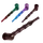 Stylish and Durable Metal Smoking Pipe in Vibrant Colors, Color: Brown