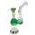 Black Leaf 190mm Compact Green Bong: Sleek and Durable