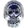 Glass Skull Ashtray (Different Prints), Color: Purple
